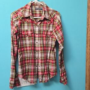 Cruel Girl Snap Button Shirt